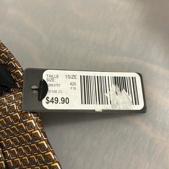 RW&Co Tie- tan colour - Picture 5 of 5